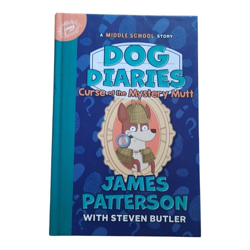Dog Diaries: Curse of the Mystery Mutt by James Patterson - Blue Cover